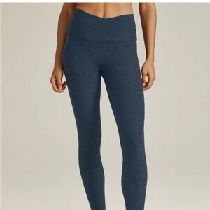 Beyond Yoga Blue High-Waisted Leggings
